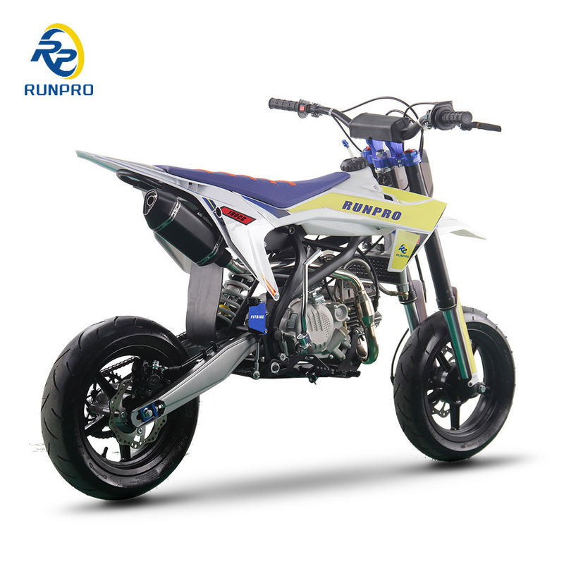 Motard Pit Bike 190cc Moto Cross Dirt Bike met zithoogte 780mm en wielbasis 1200mm