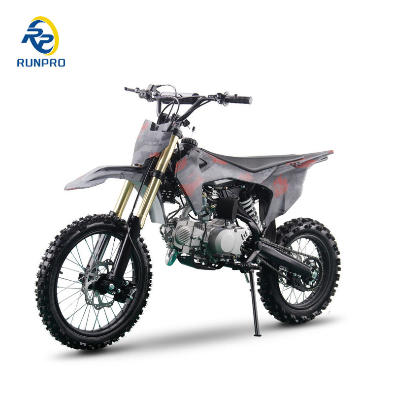 Offroad camouflage plastic motorfietsen met 125cc-190cc motor en 17/14 wielband