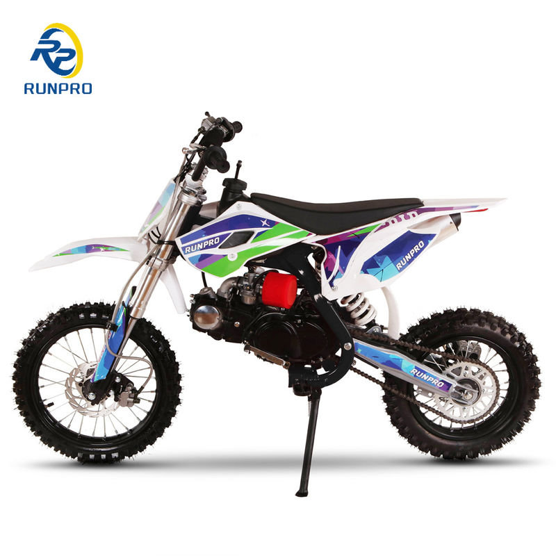 125cc Off-road motorfietsen 4 Takt E-start Dirt Bike met 110cc luchtgekoelde motor