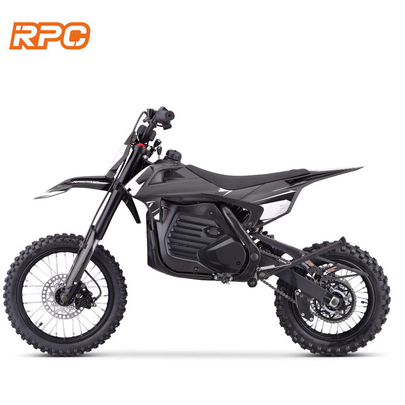 Elektrische Moto Dirt Bike met 1200W motor en 48v20ah Lithiumbatterij bereik 50KM 1412 band