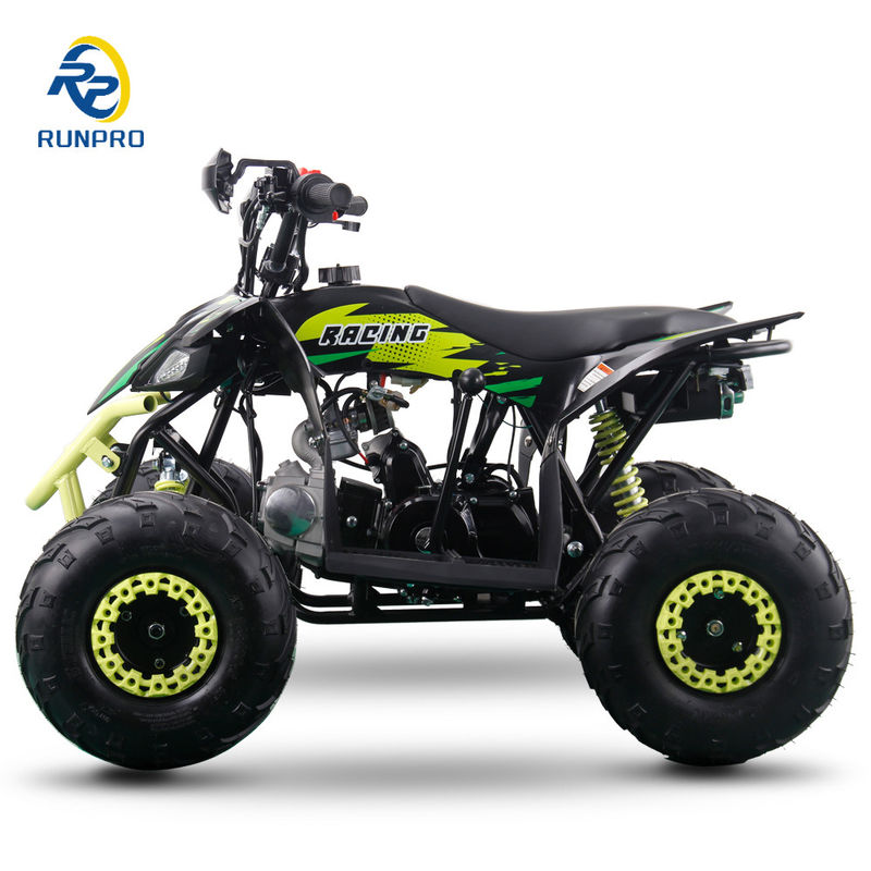 110cc 4-takt gas ATV 4 wieler met 6 inch band quad bike auto koppeling transmissie
