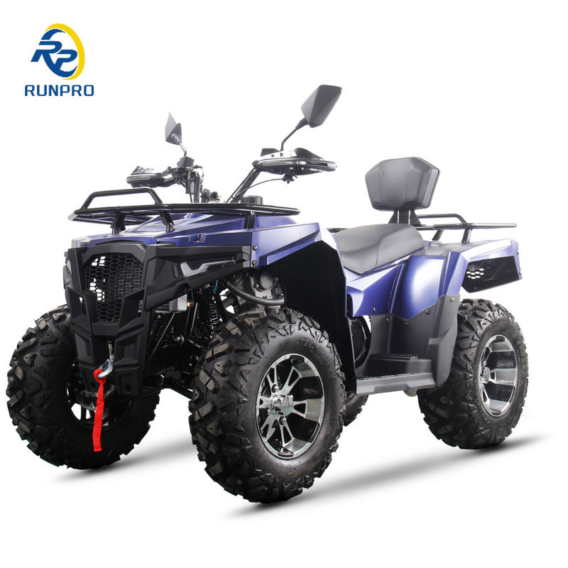 300cc Benzine 4 Takt 4 Wieler Volwassen Off Road Quad Bike ATV met CE LED-display