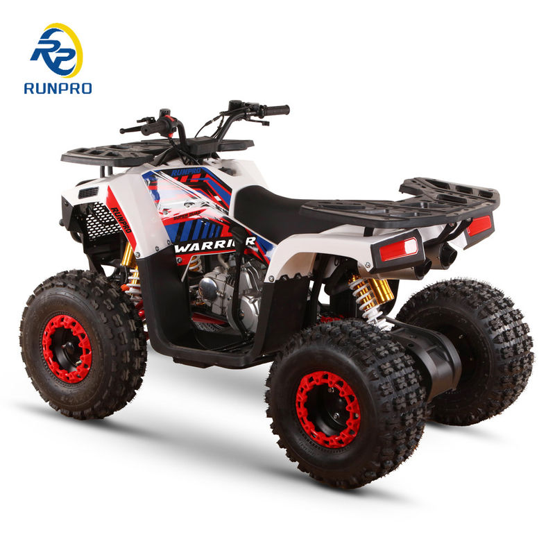 Voor- en achterhydraulische schijfremmen 125cc Farm ATV Quad met 19*7-8/18*9.5-8 wielen