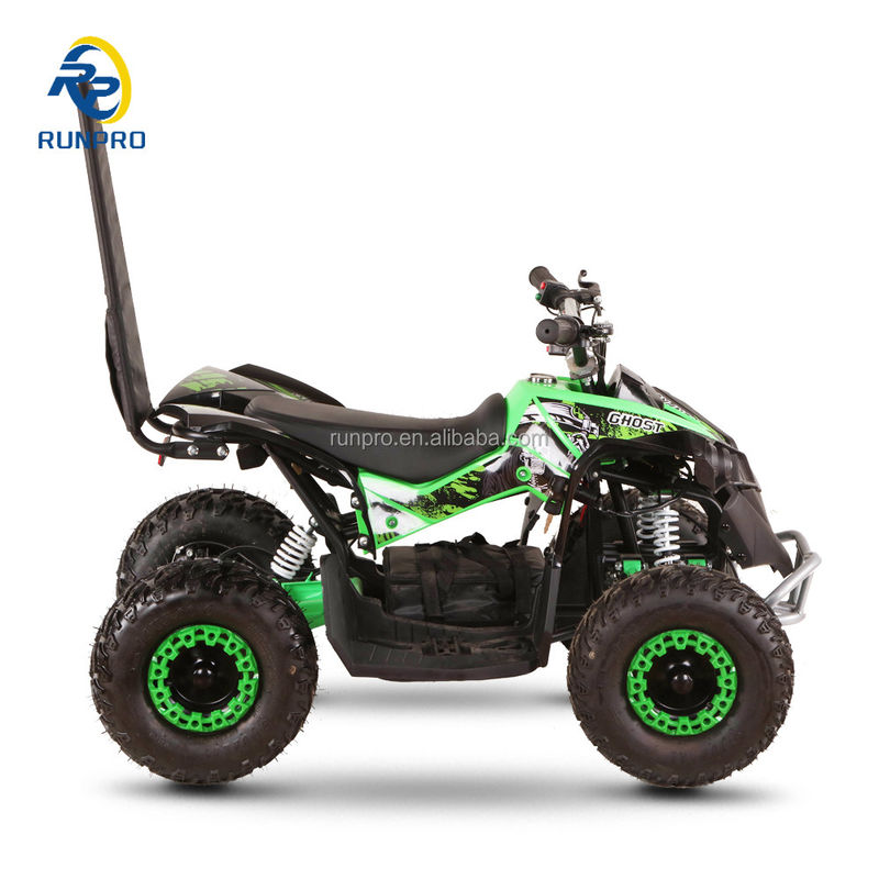 600-1000 mm wielbasis Vierwielige elektrische ATV met 1060W motor en 12Ah loodzuurbatterij