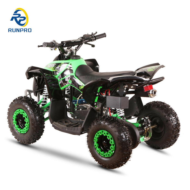 500 mm stoelhoogte elektrische vierwieler vierwieler fiets 49cc mini quad atv vierwieler voor kinderen