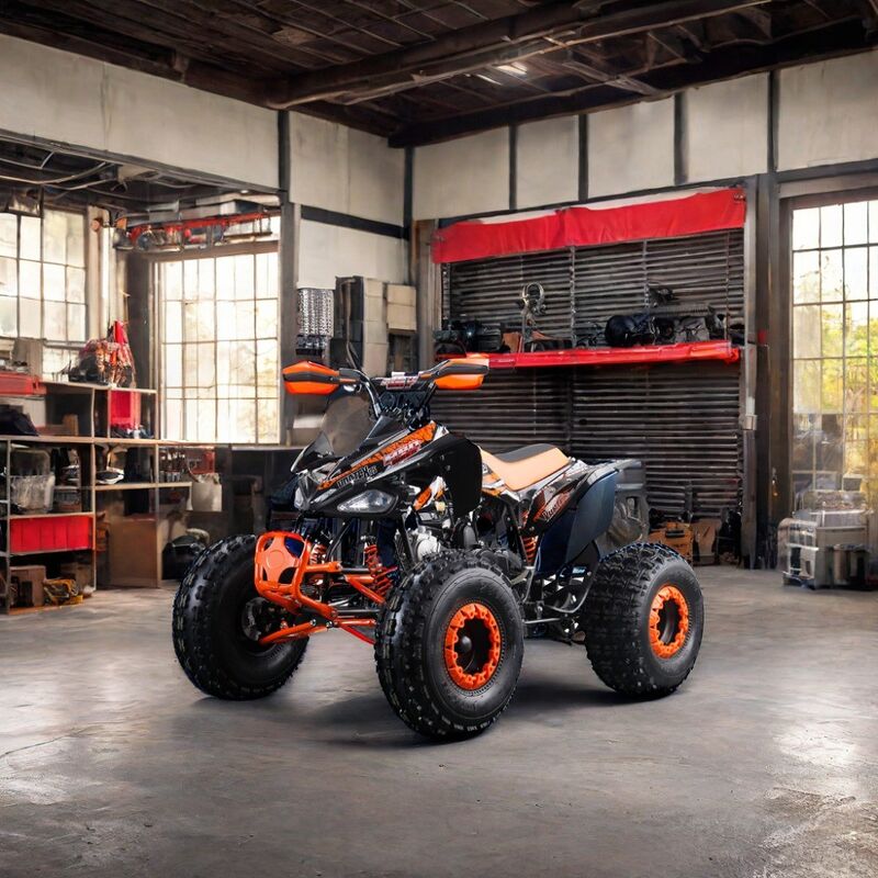 Runpro 125cc Quad ATV CE gecertificeerd 2WD Electric Start Quads voor volwassenen Brandstof en krachtig