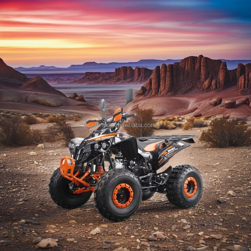RunPro ATV 125 Op maat gemaakte terrein vierwielige dubbele vierwielige met keten aandrijving